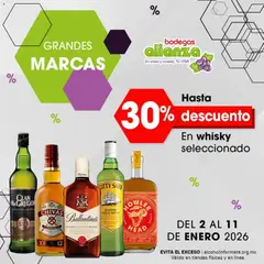 Vista previa de Bodegas Alianza catálogo Marcas, nuevo folleto de la tienda, válido en México a partir del 02.01.2026