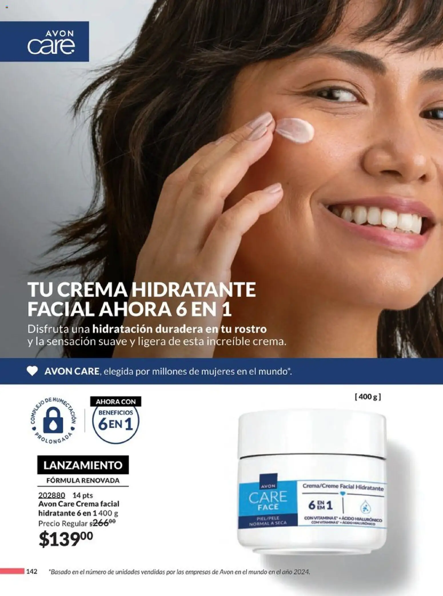 Nuevas ofertas de AVON válidas en toda la República Mexicana desde el 20.12.2025. ¡Encuentra las mejores ofertas en AVON campaña 1 2026! | Página: 149 | Productos: Crema