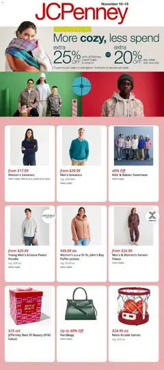 Preview of JCPenney weekly ads valid from 10.11.2025