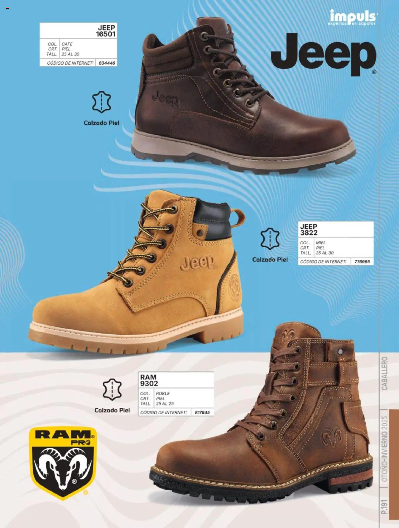 Nuevas ofertas de Impuls válidas en toda la República Mexicana desde el 07.07.2025. ¡Encuentra las mejores ofertas en Impuls catálogo Caballero Otoño-Invierno 2025! | Página: 193 | Productos: Zapatos, Café