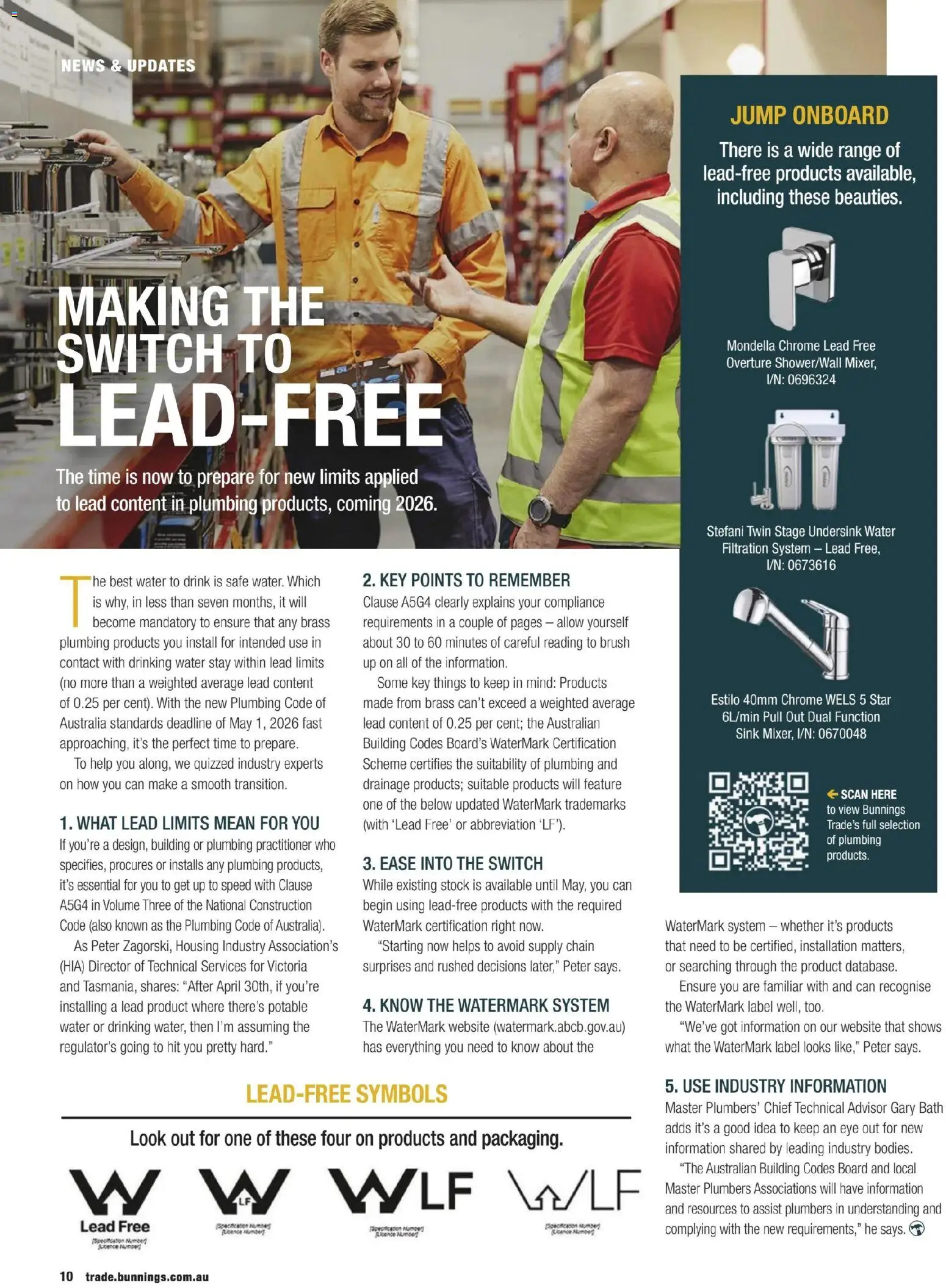 Bunnings Warehouse catalogue - valid from 01.11.2025 | Page: 10 | Products: Bath, Chain, Water, Safe