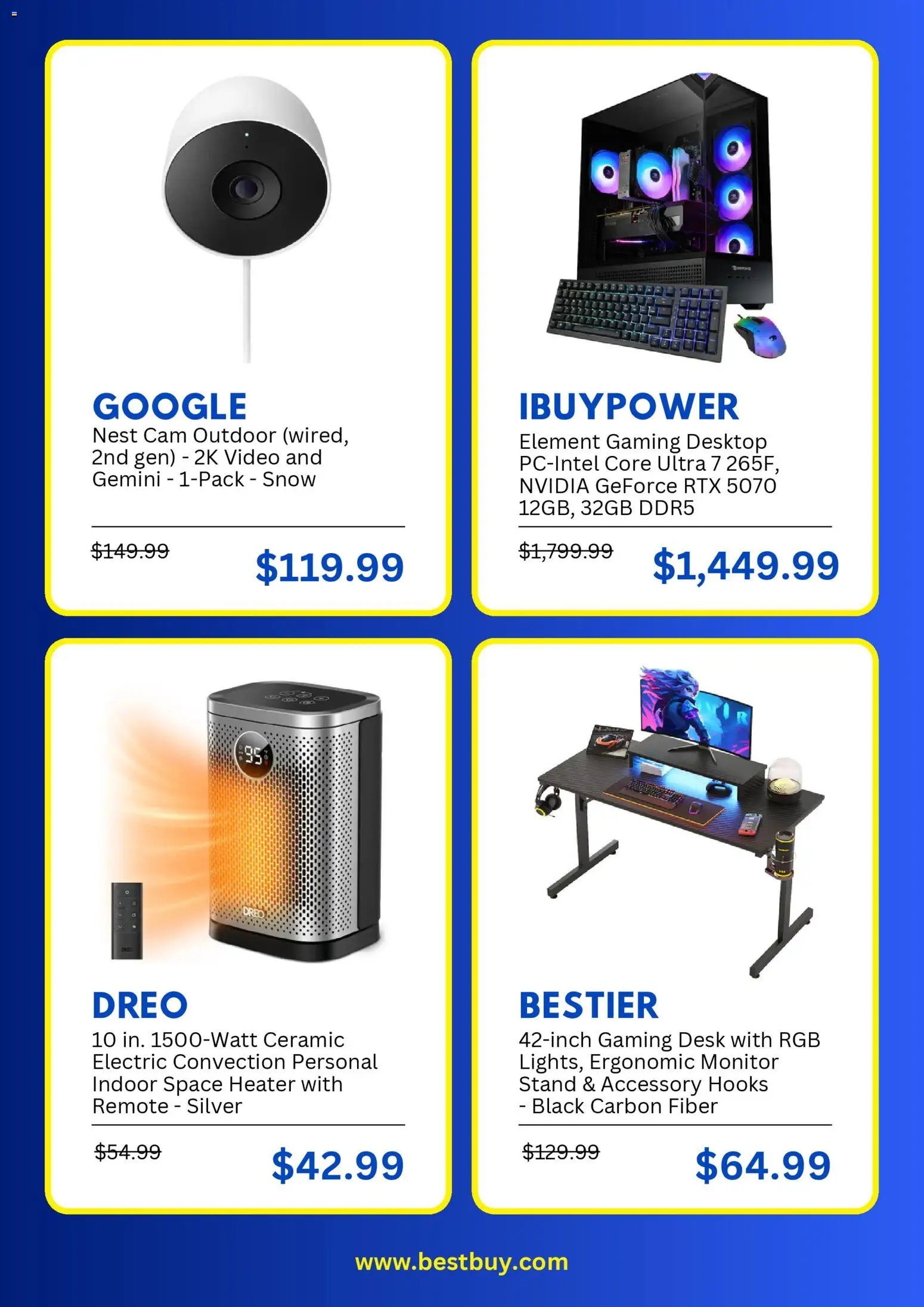 Best Buy Early Black Friday - valid from 17.11.2025 | Page: 7 | Products: Desk, Monitor, Video, Desktop