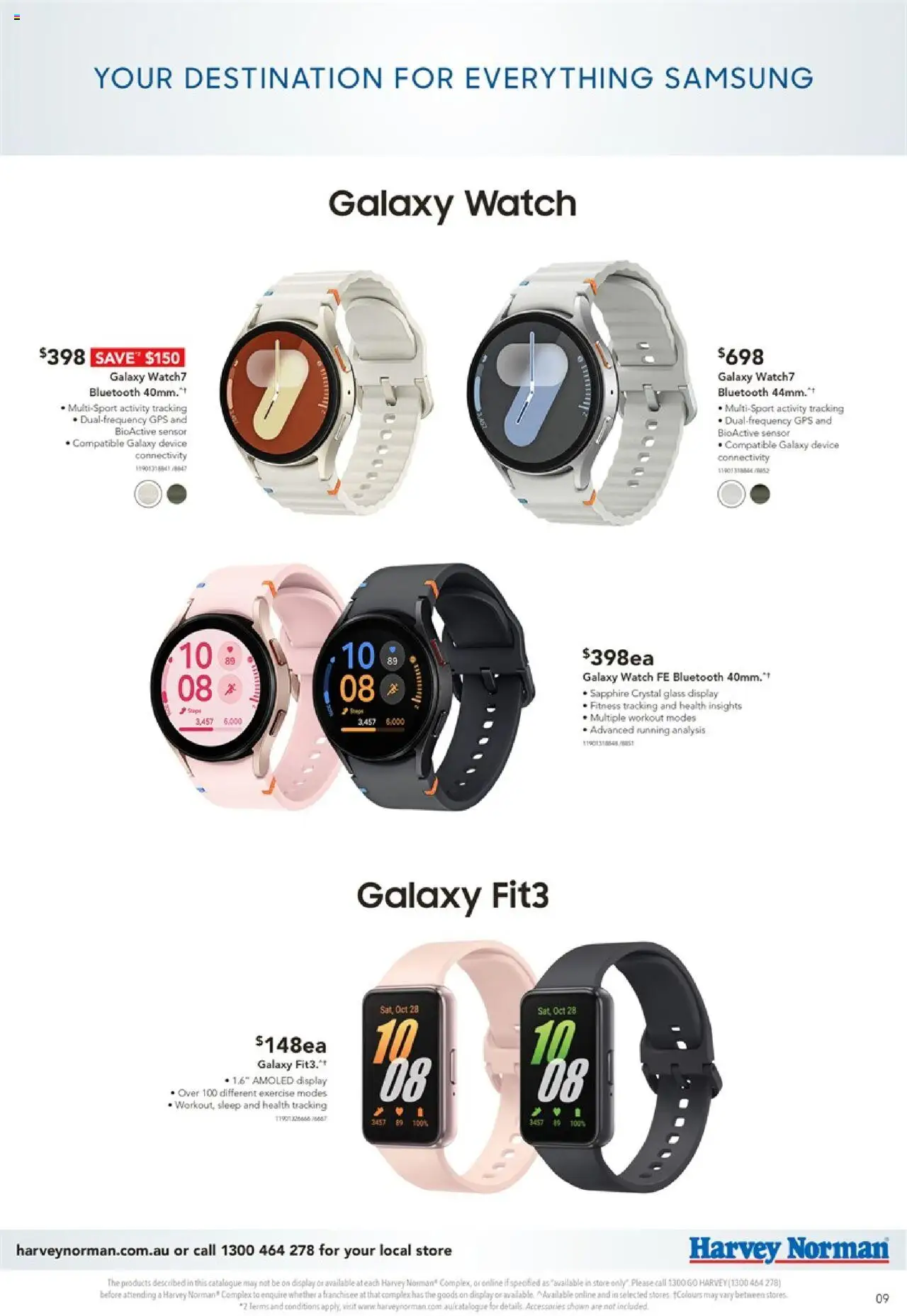 Harvey Norman catalogue - valid from 01.08.2025 | Page: 9 | Products: Accessories, Device, Watch