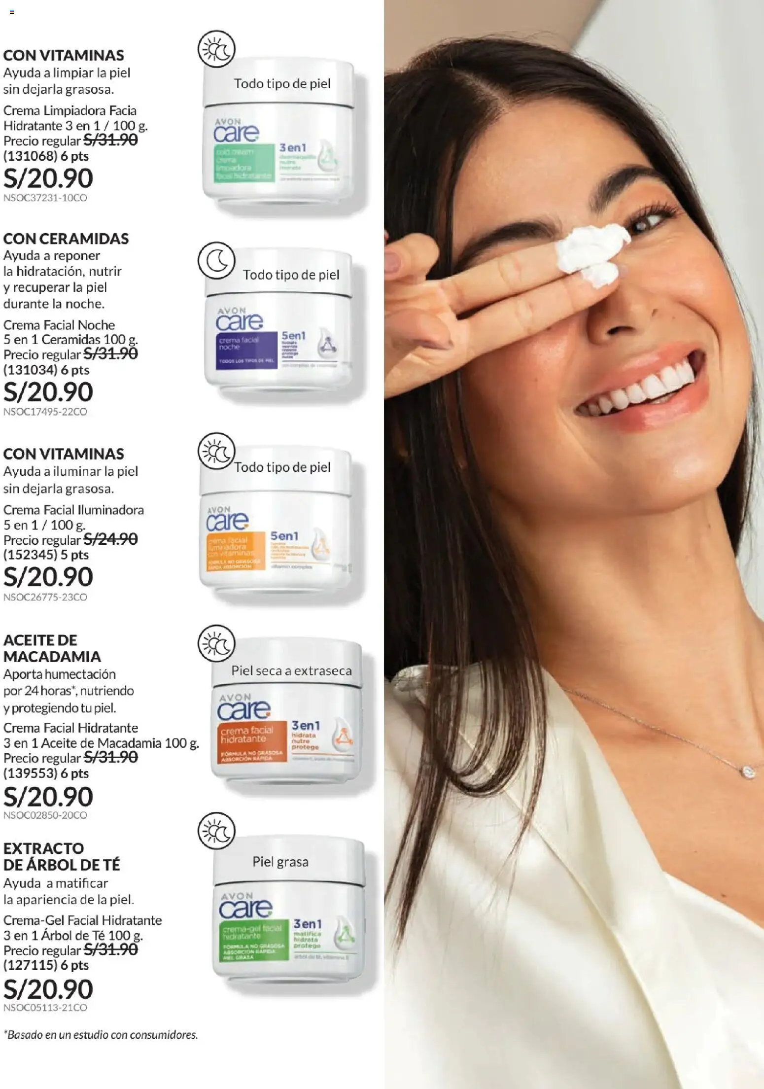 Catálogo Avon válido desde 01.01.2026 | Página: 105 | Productos: Aceite, Té, Crema