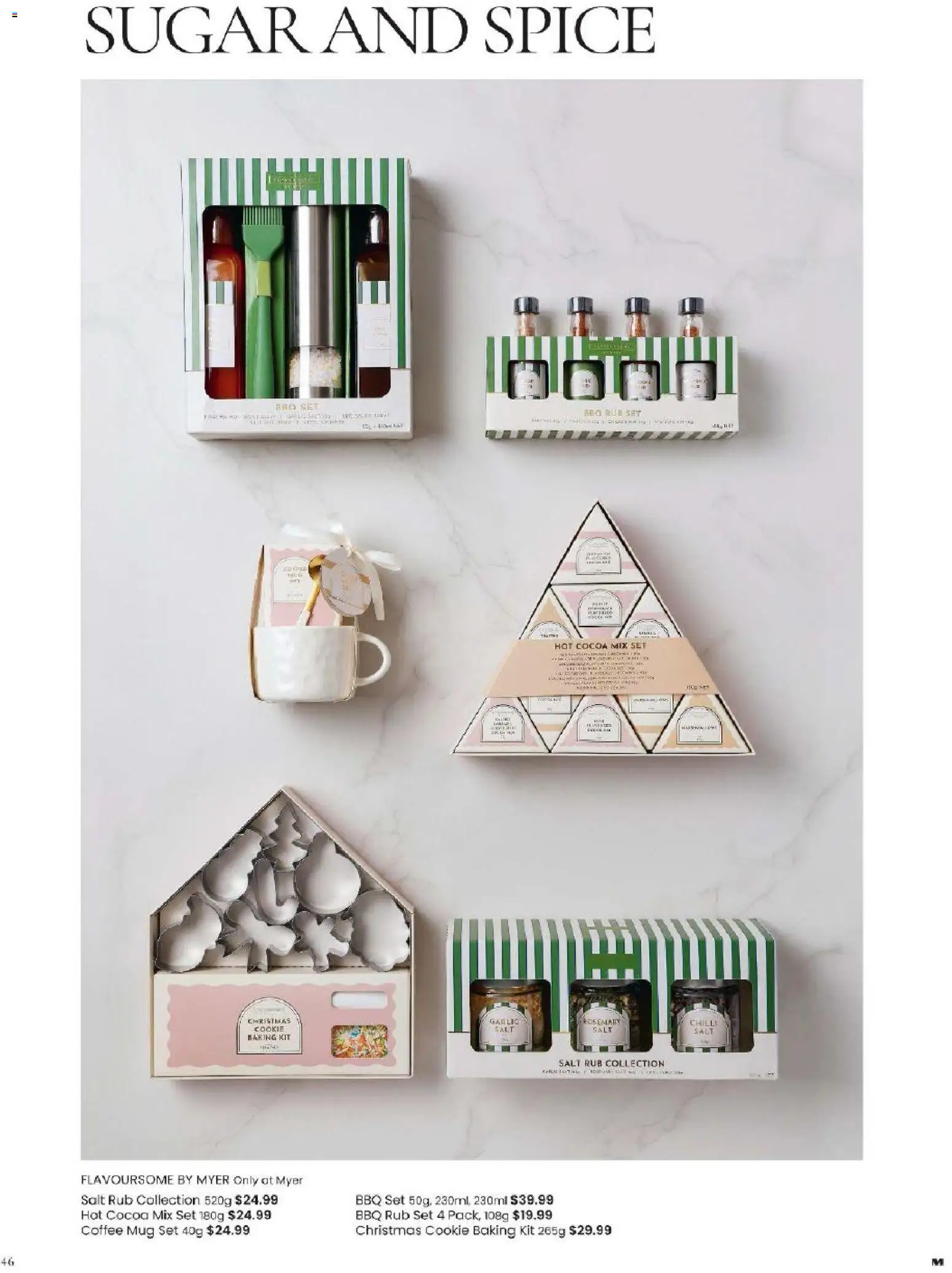 Myer catalogue - valid from 04.12.2025 | Page: 46 | Products: Cocoa, Salt, Garlic, Chilli