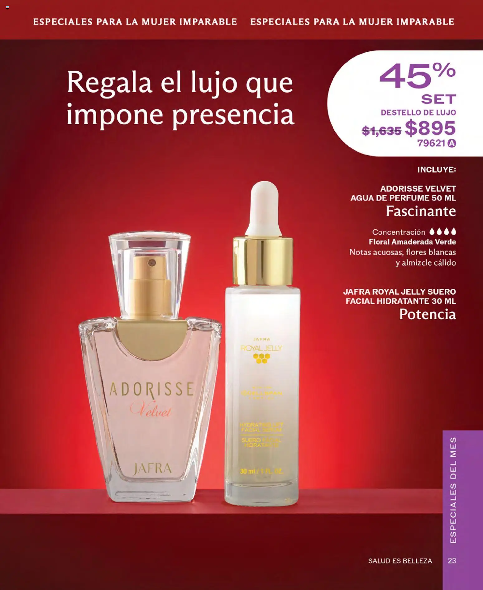 Nuevas ofertas de JAFRA válidas en toda la República Mexicana desde el 01.03.2026. ¡Encuentra las mejores ofertas en JAFRA catálogo! | Página: 23