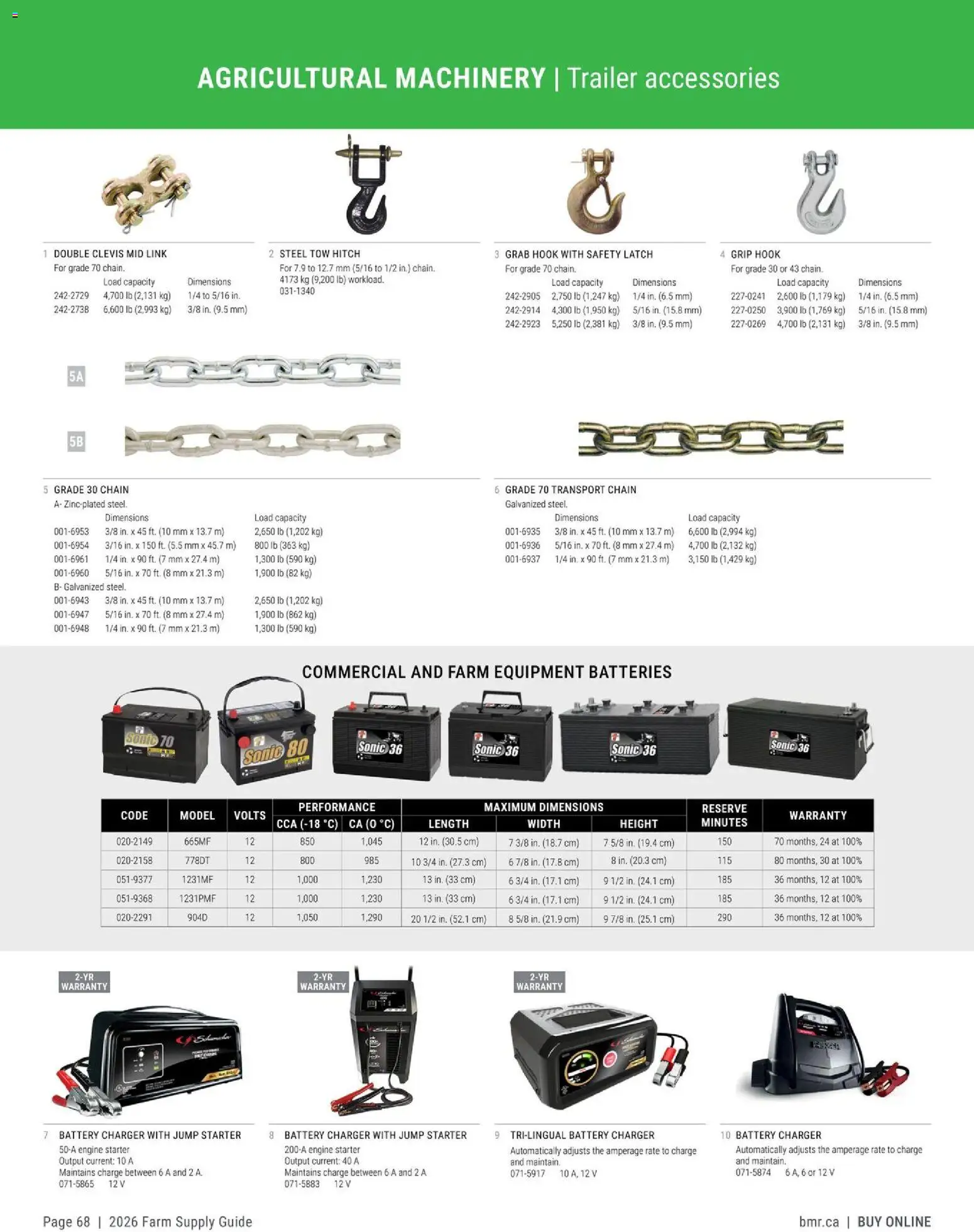 BMR flyer valid from 09.01.2026 | Page: 68 | Products: Battery