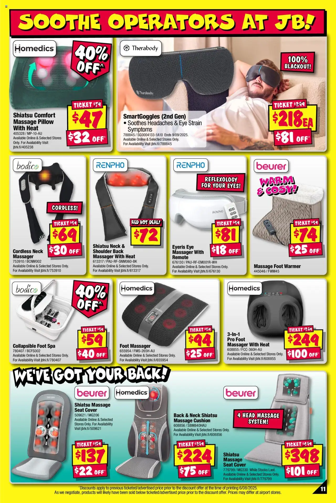 JB Hi-Fi catalogue - valid from 25.08.2025 | Page: 11 | Products: Cushion, Pillow
