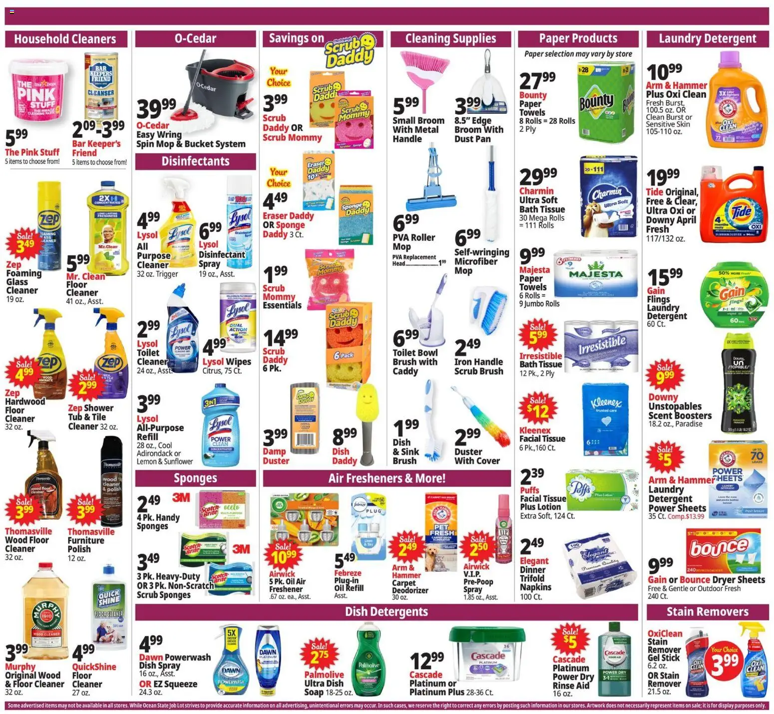 Ocean State Job Lot Weekly Ad - MA - valid from 29.01.2026 | Page: 15 | Products: Bath, Carpet, Hammer, Dryer