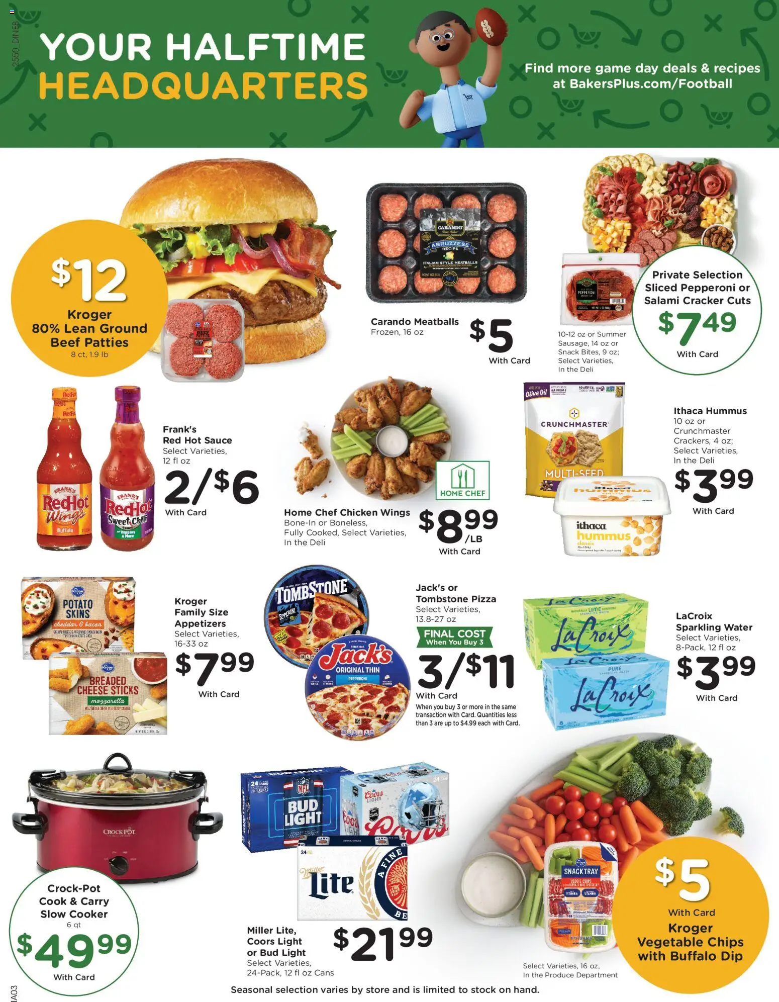Baker's Weekly Ad - NE - valid from 14.01.2026 | Page: 6 | Products: Cheese, Oil, Salami, Chips