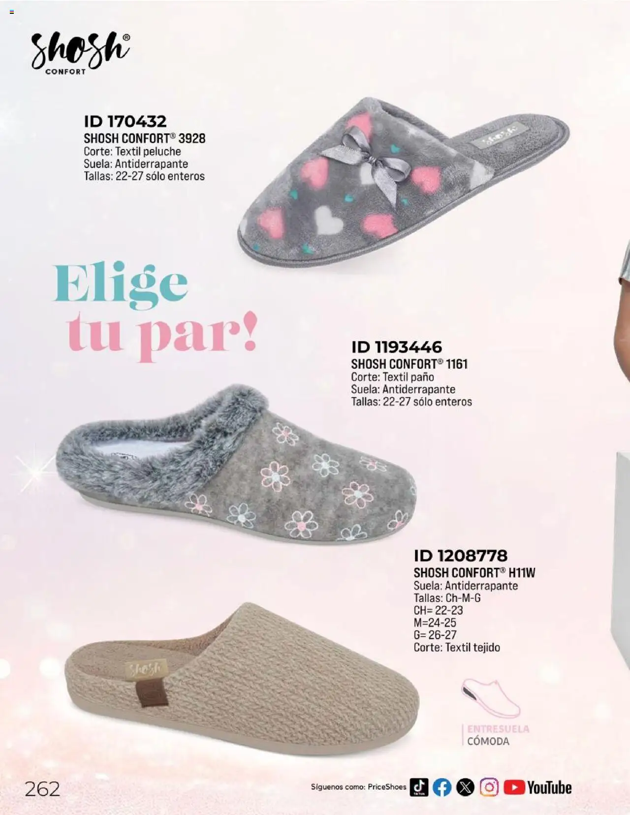 Nuevas ofertas de Price Shoes válidas en toda la República Mexicana desde el 10.02.2025. ¡Encuentra las mejores ofertas en Price Shoes catálogo Confort! | Página: 262