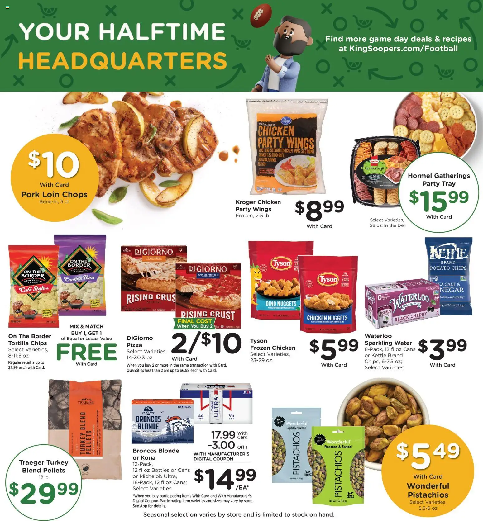 King Soopers Black Friday - valid from 12.11.2025 | Page: 12 | Products: Pizza, Chips, Water, Kettle