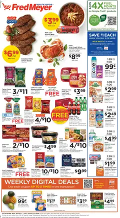 Preview of Fred Meyer weekly ads valid from 07.01.2026