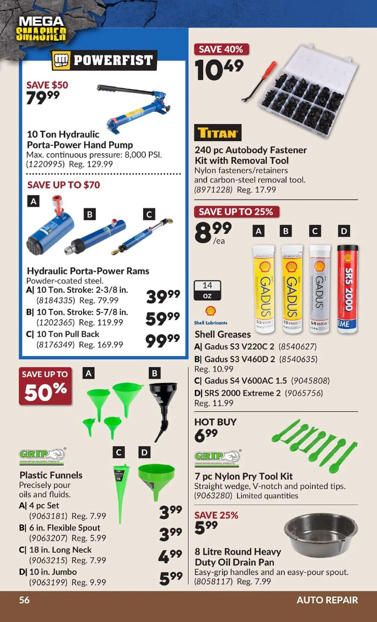 Princess Auto flyer valid from 10.03.2026 | Page: 61 | Products: PC, Oil