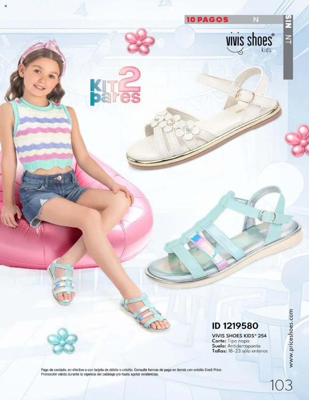 Nuevas ofertas de Price Shoes válidas en toda la República Mexicana desde el 28.04.2025. ¡Encuentra las mejores ofertas en Price Shoes catálogo Calzado PV 2025! | Página: 103