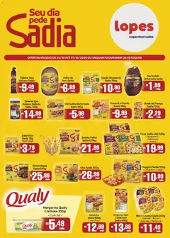 Lopes Supermercados - Ofertas BRF - Pré-Visualização do folheto da loja Lopes Supermercados, válido de 24.10.2025
