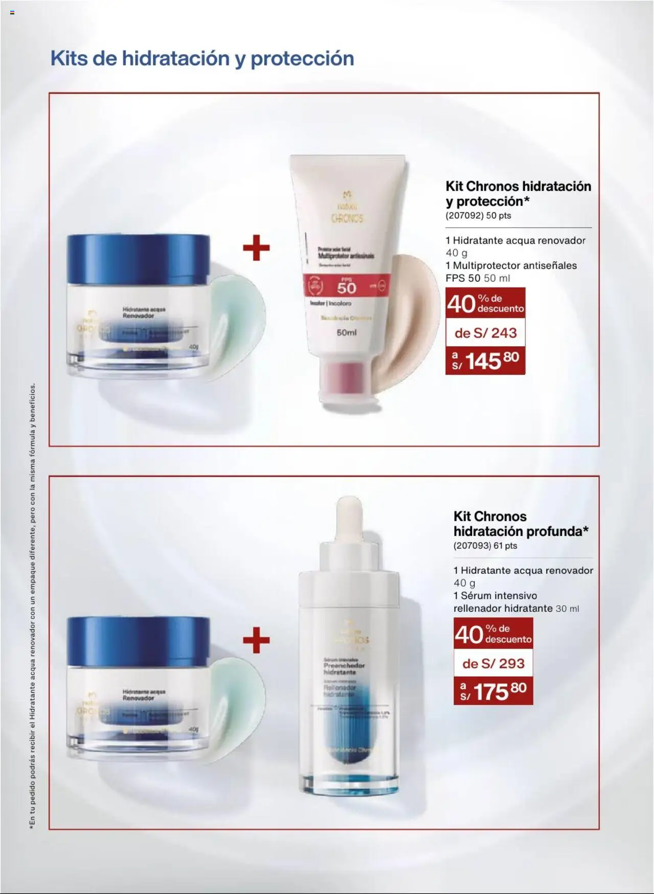 Catálogo Natura válido desde 22.07.2025 | Página: 92 | Productos: Empaque
