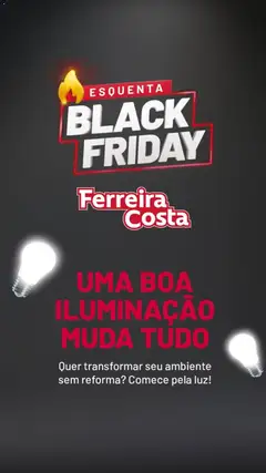 Ferreira Costa Black Friday - Pré-Visualização do folheto da loja Ferreira Costa, válido de 22.10.2025