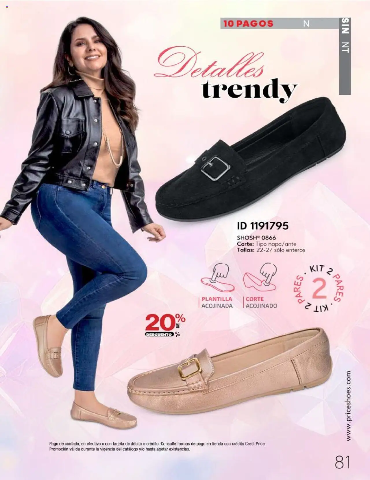 Nuevas ofertas de Price Shoes válidas en toda la República Mexicana desde el 28.04.2025. ¡Encuentra las mejores ofertas en Price Shoes catálogo Calzado PV 2025! | Página: 81