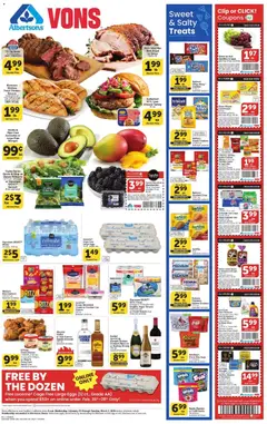 Preview of Vons weekly ads valid from 25.02.2026