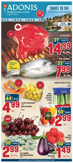 Preview of Adonis weekly flyer  from shop Adonis valid from 31.07.2025