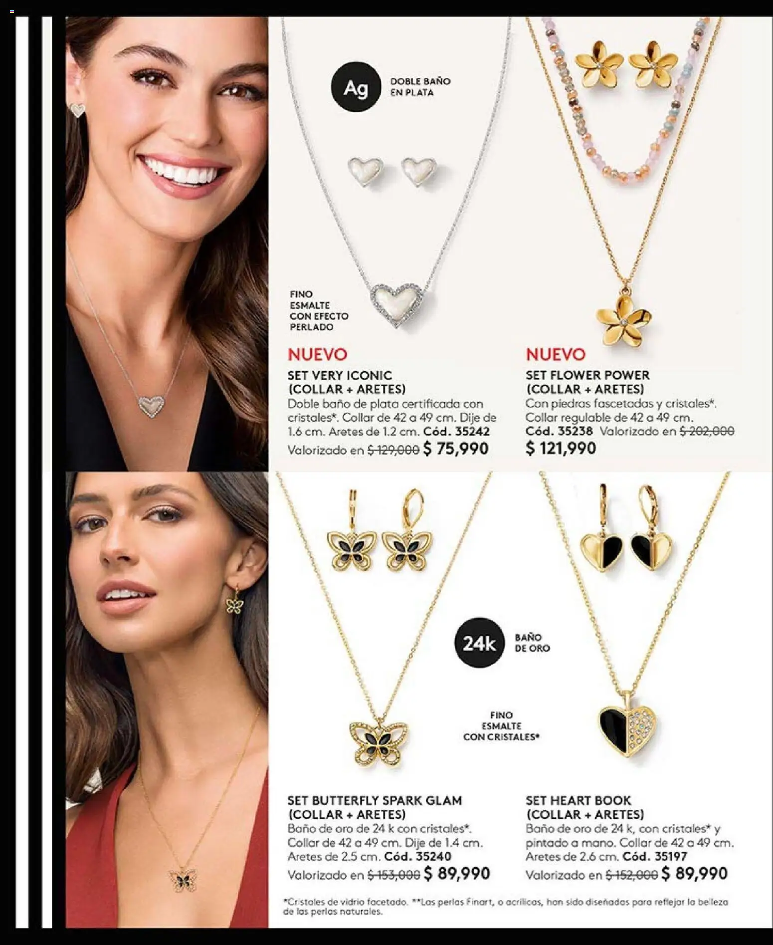 Ésika revista - valida desde el 01.02.2026 | Página: 88 | Productos: Aretes, Baño, Collar, Dije