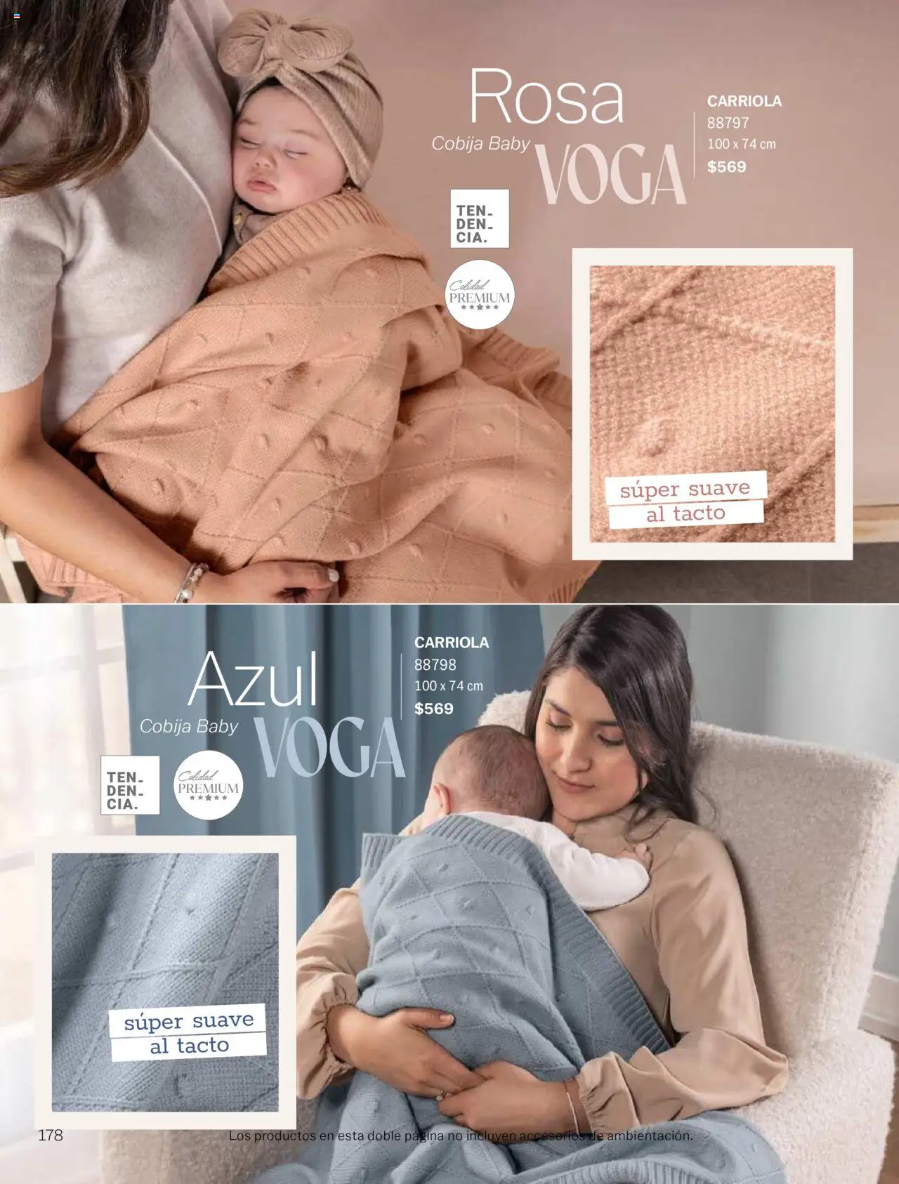 Nuevas ofertas de Vianney válidas en toda la República Mexicana desde el 15.08.2025. ¡Encuentra las mejores ofertas en Vianney - Catálogo Invierno! | Página: 180 | Productos: Carriola, Cobija