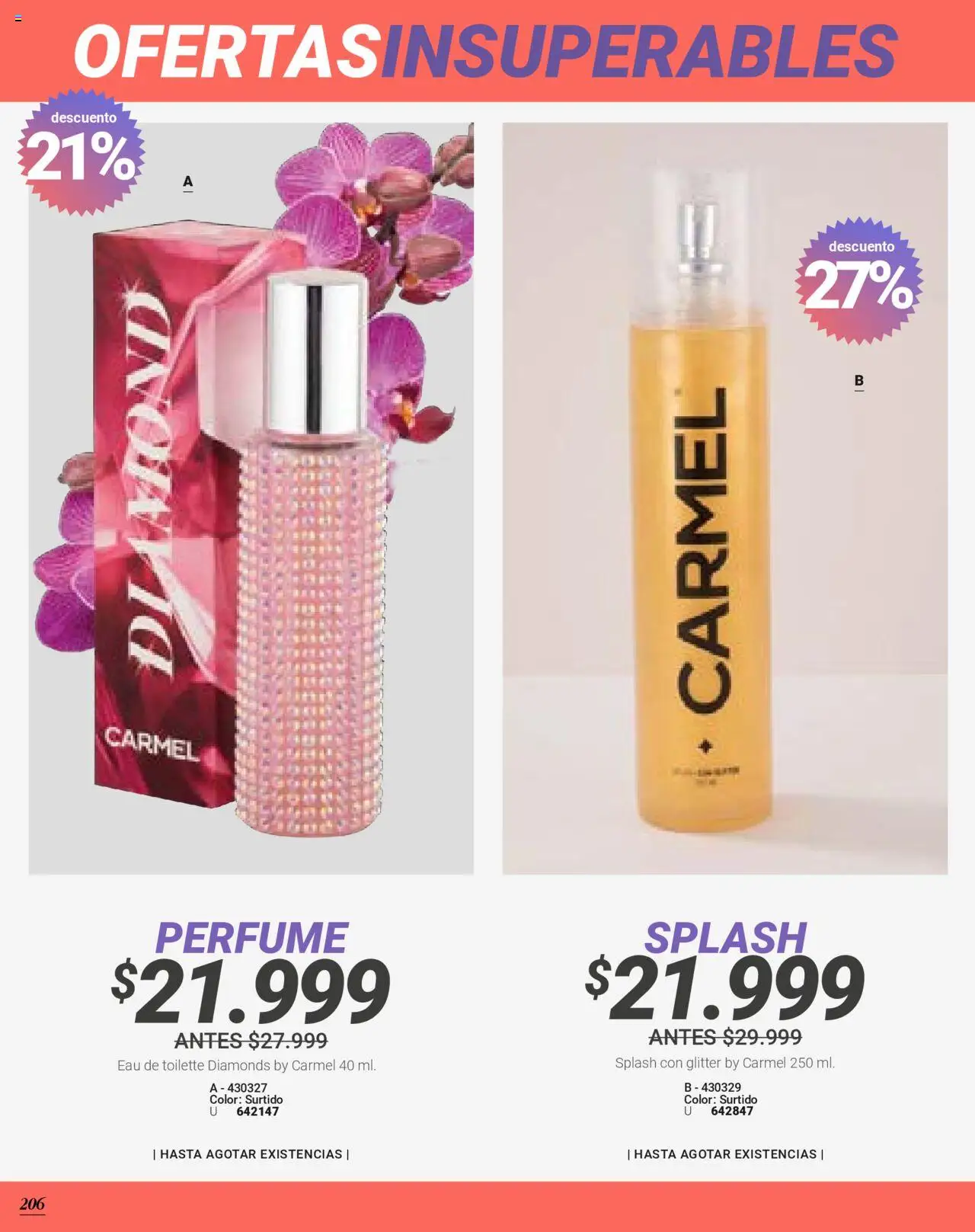 Carmel revista - valida desde el 09.07.2025 | Página: 208 | Productos: Glitter, Perfume, Eau de toilette