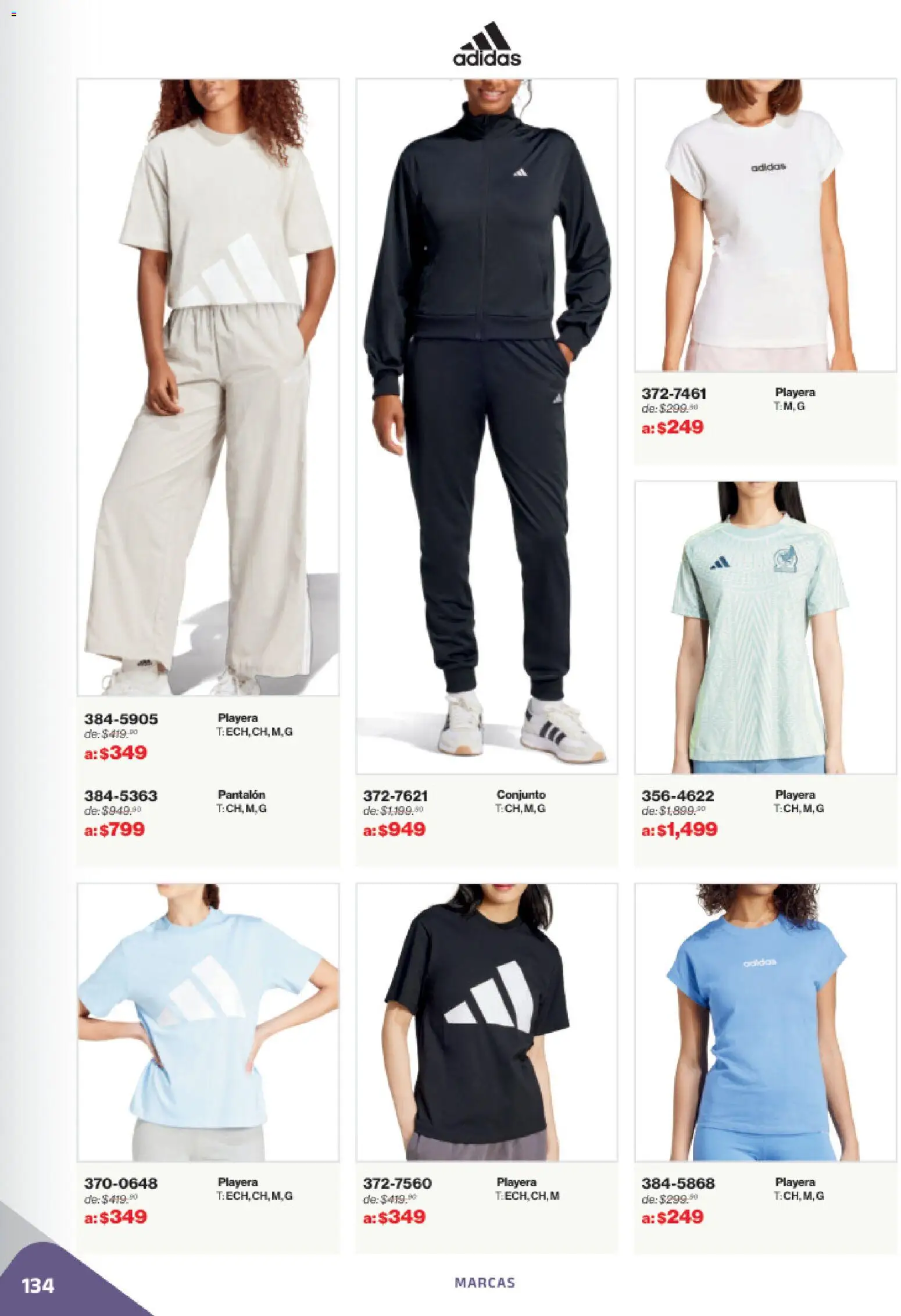 Nuevas ofertas de Andrea válidas en toda la República Mexicana desde el 02.11.2025. ¡Encuentra las mejores ofertas en Andrea catálogo Outlet! | Página: 134 | Productos: Playera, Conjunto