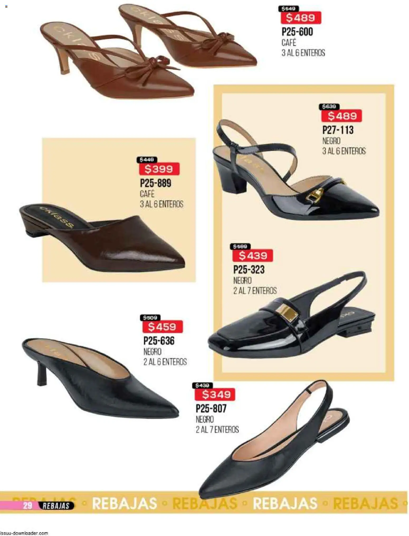 Nuevas ofertas de Cklass válidas en toda la República Mexicana desde el 31.10.2025. ¡Encuentra las mejores ofertas en Cklass catálogo Super Rebajas Ropa! | Página: 393 | Productos: Café