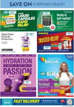 Preview of Chemist Warehouse Catalogue - valid from 13.11.2025 | Page: 33 | Products: Mouthwash, Passionfruit, Sinus, Tablets