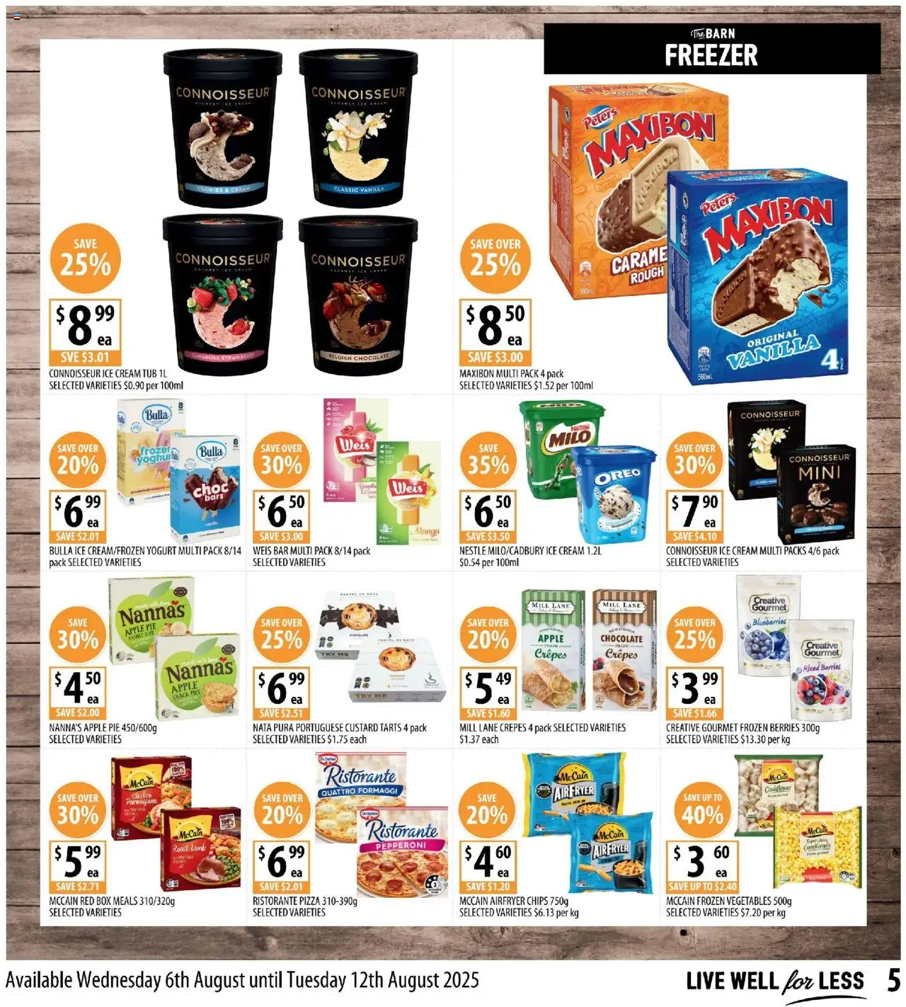 Supabarn catalogue - valid from 06.08.2025 | Page: 5 | Products: Chicken, Cream, Mango, Freezer