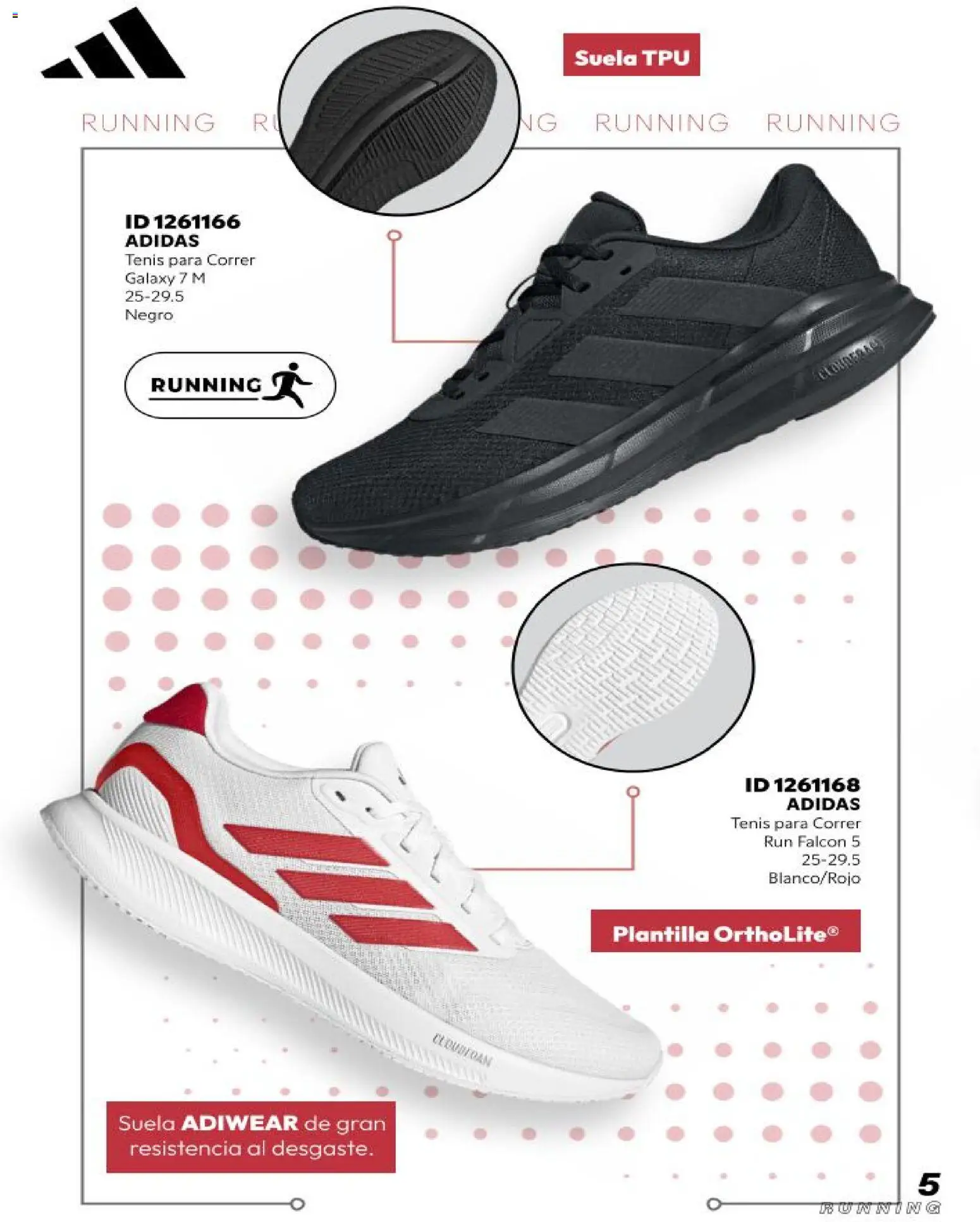 Nuevas ofertas de Price Shoes válidas en toda la República Mexicana desde el 16.11.2025. ¡Encuentra las mejores ofertas en Price Shoes catálogo Runnig ! | Página: 5 | Productos: Tenis