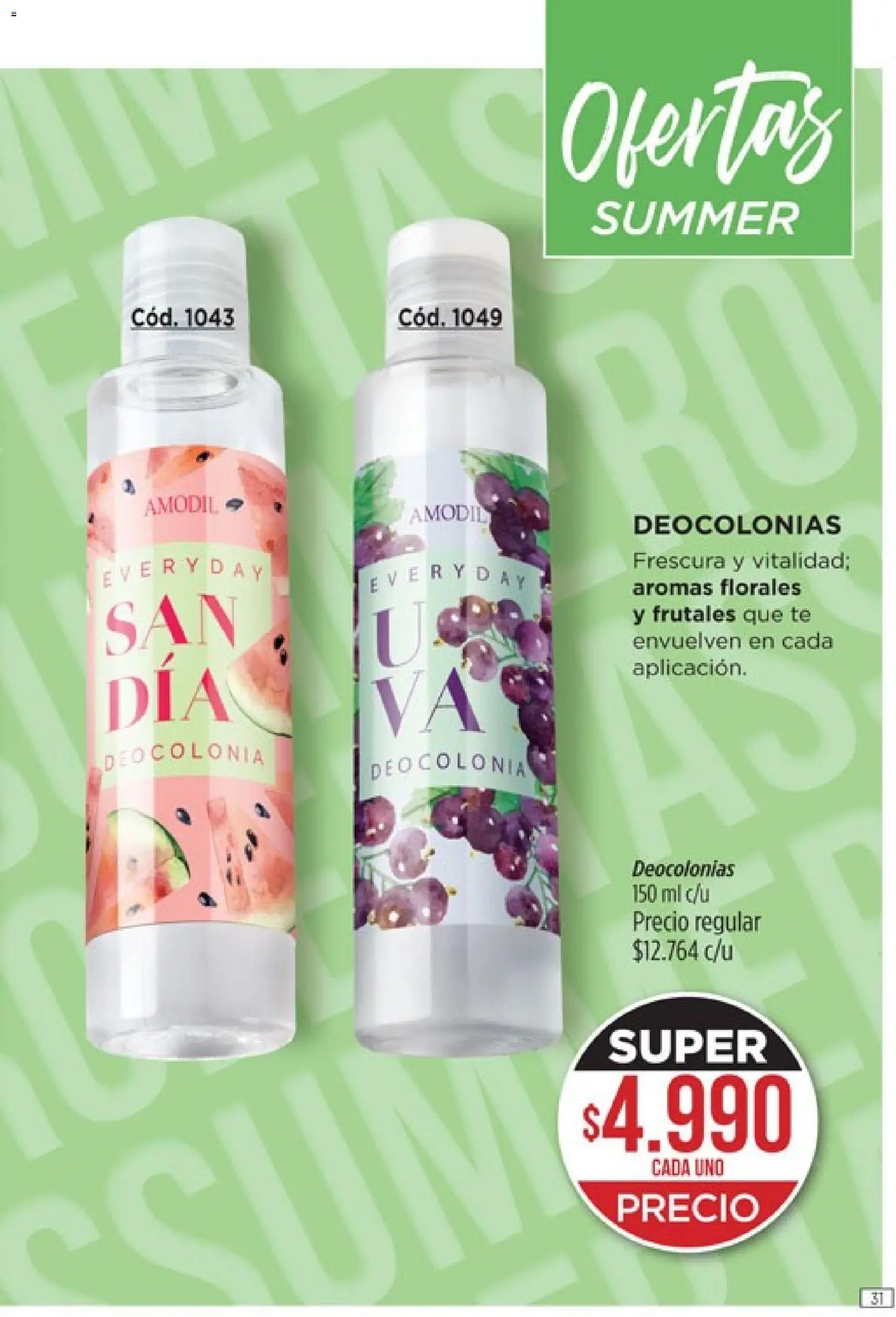 Catálogo Amodil Campaña 1/2026 │ válido desde el 01.01.2026 | Página: 31 | Productos: Té