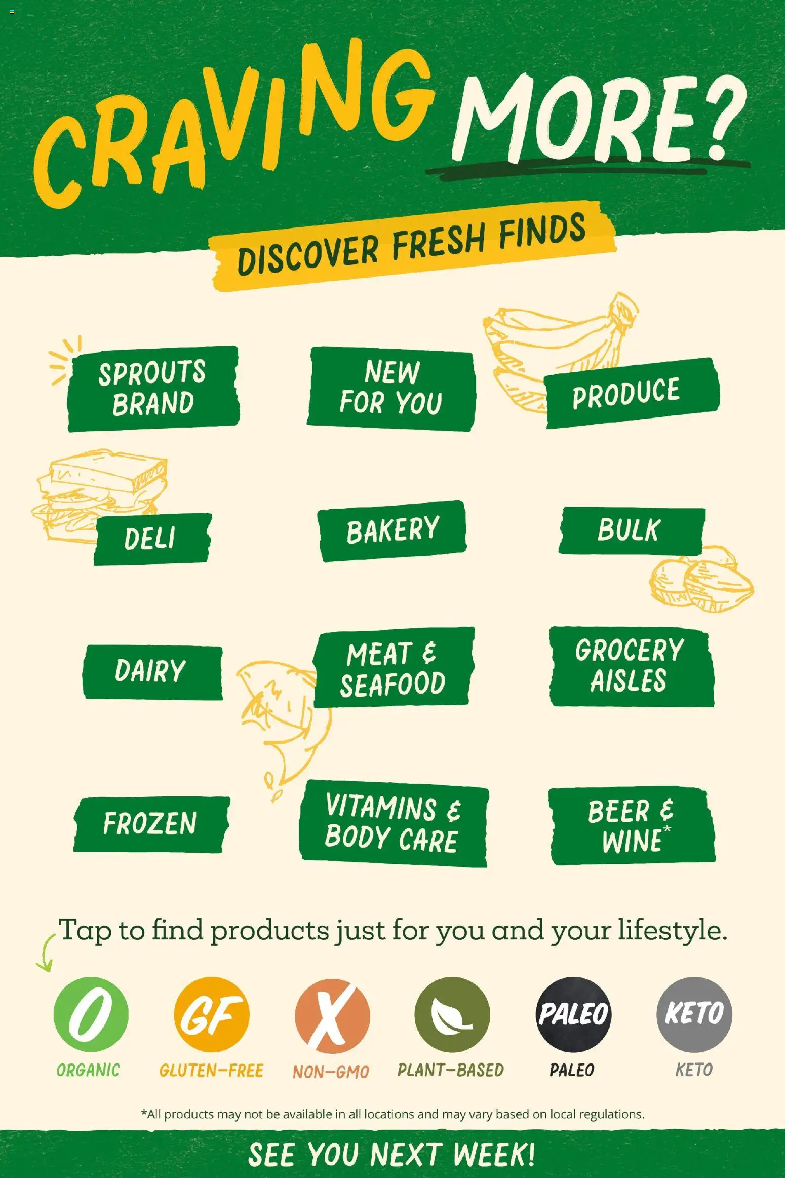 Sprouts Weekly Ad - valid from 26.12.2025 | Page: 10 | Products: Bakery, Wine, Beer, Seafood