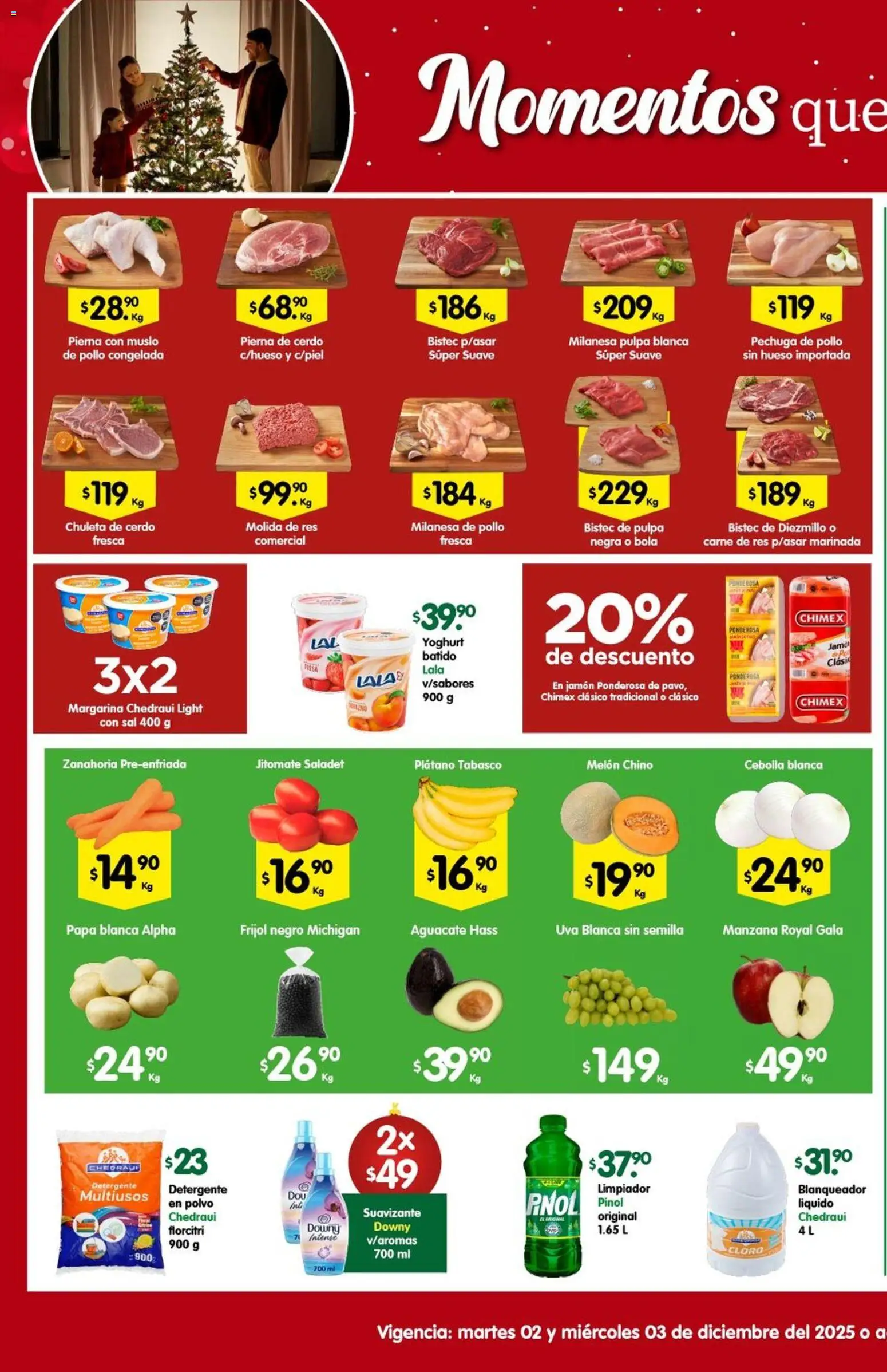 Nuevas ofertas de Arteli válidas en toda la República Mexicana desde el 02.12.2025. ¡Encuentra las mejores ofertas en Arteli folleto Express! | Página: 1 | Productos: Plátano, Milanesa, Res, Polvo