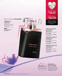 Vista previa de folleto Ésika - Campaña 6 de la Ésika válido desde 14.03.2026 | Página: 9 | Productos: Perfume