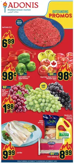 Preview of Adonis weekly flyer  from shop Adonis valid from 02.10.2025