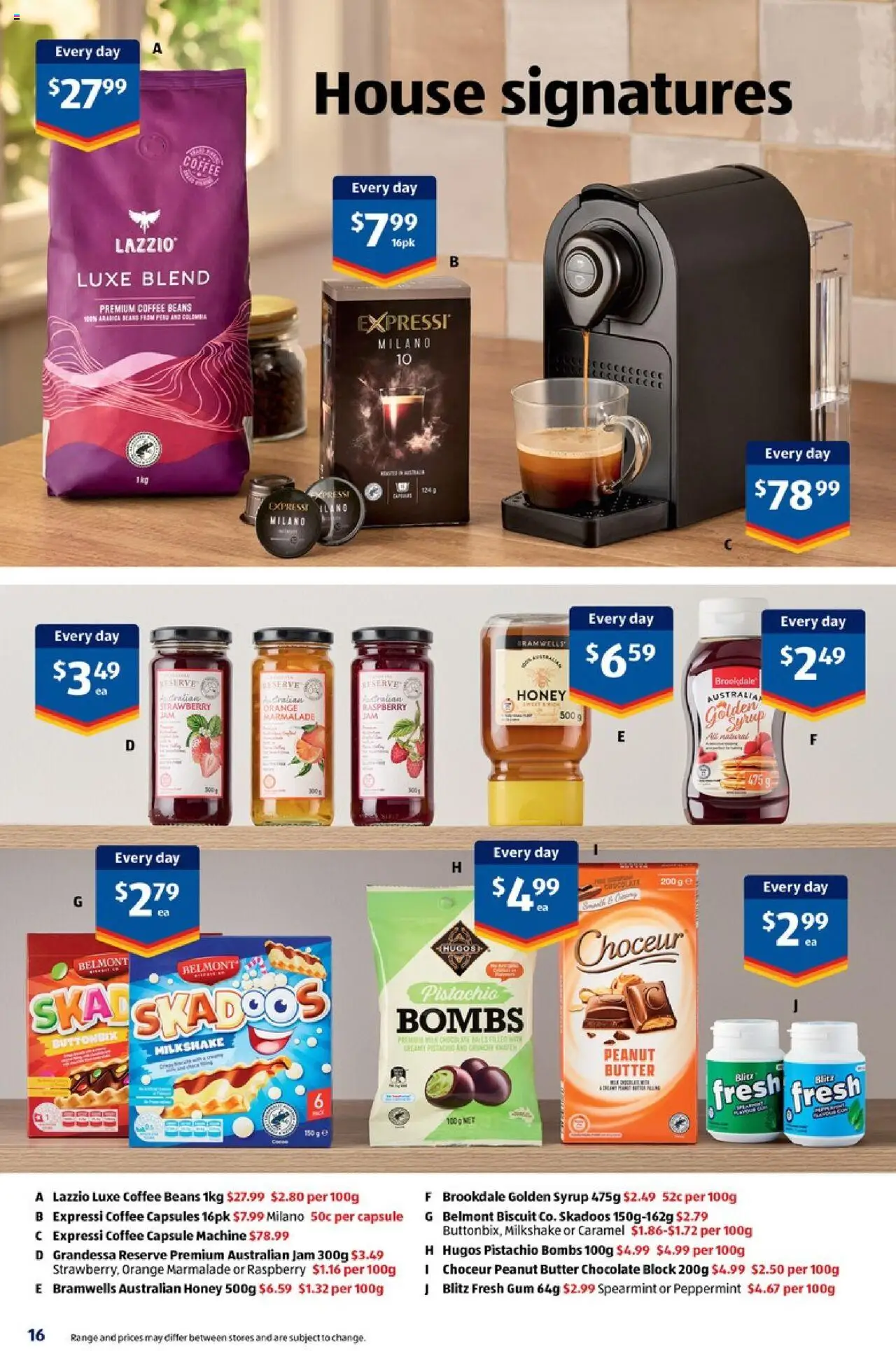 Aldi catalogue - valid from 03.09.2025 | Page: 16 | Products: Milk, Chocolate, Gum, Raspberry