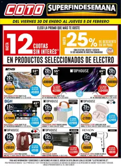 Vista previa Coto - Electro Motivo A válido desde el 30.01.2026