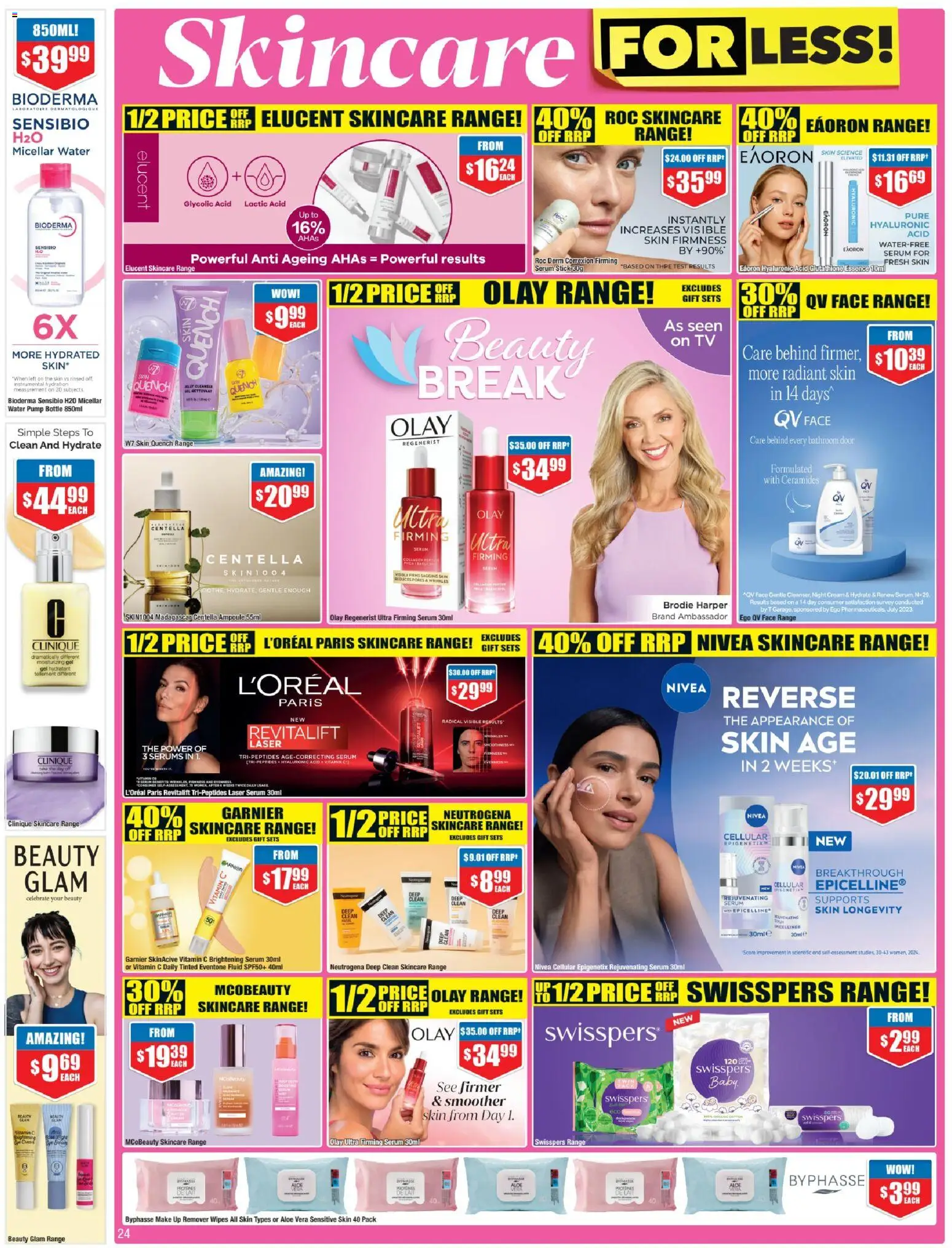 Chemist Warehouse catalogue - valid from 01.01.2026 | Page: 24 | Products: Micellar water, Cream, Water, Night cream