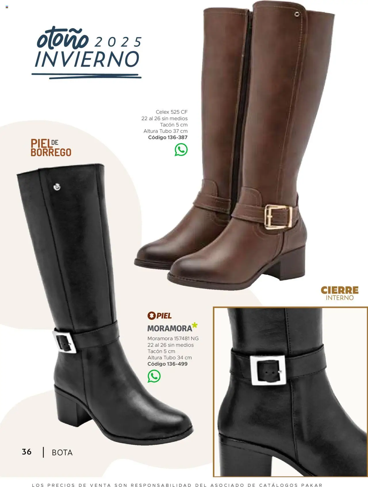 Nuevas ofertas de SC Pakar válidas en toda la República Mexicana desde el 24.07.2025. ¡Encuentra las mejores ofertas en SC Pakar - Catálogo Bota! | Página: 36