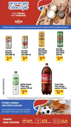 Extra - Ofertas de Mercado Viral Gol - Pré-Visualização do folheto da loja Extra, válido de 17.10.2025