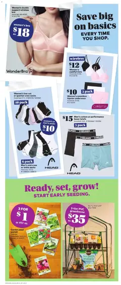 Preview of Women's seamless hipster underwear, Assorted, S-XXL #1610064, 3 pack from shop Giant Tiger valid from 11.02.2026 | Page: 4