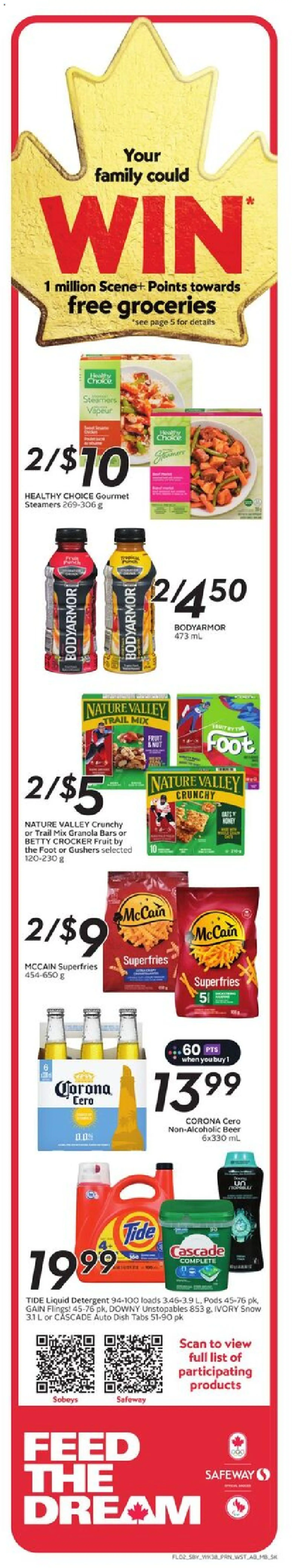 Safeway flyer valid from 15.01.2026 | Page: 3 | Products: Detergent, Beer