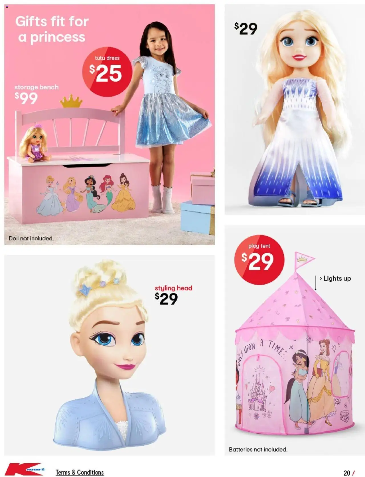Kmart catalogue - valid from 09.10.2025 | Page: 20 | Products: Dress, Batteries, Bench