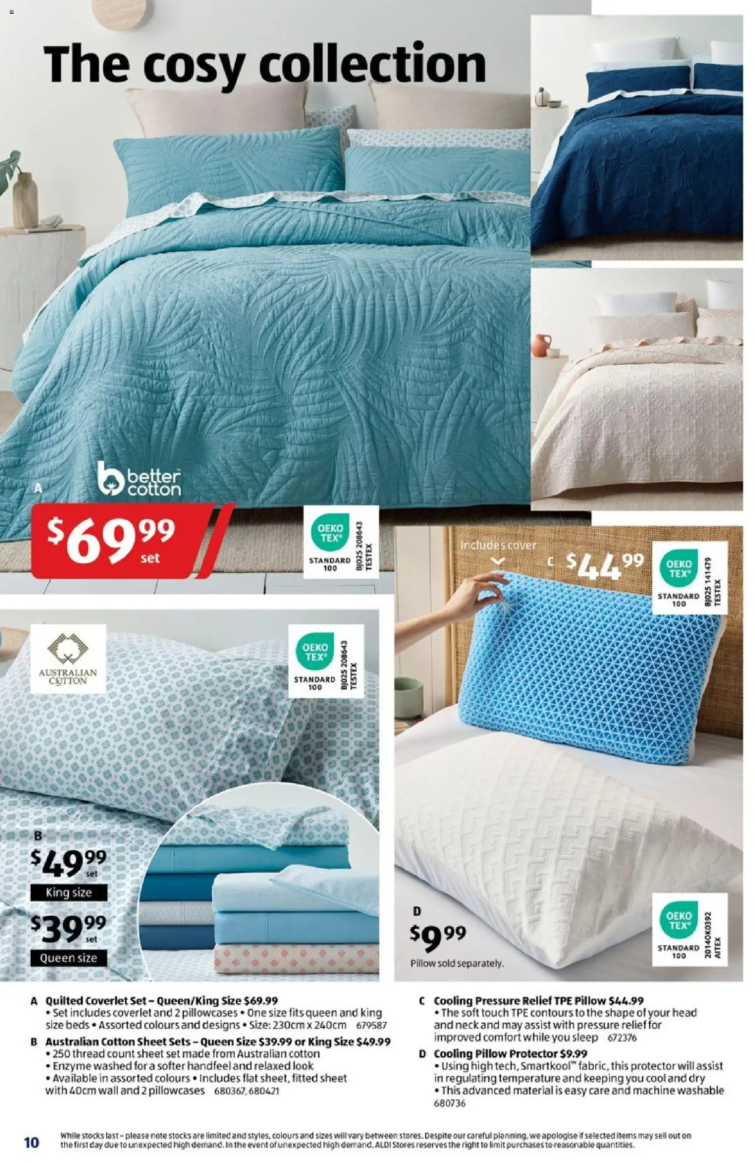 Aldi catalogue - valid from 19.11.2025 | Page: 10 | Products: Pillow