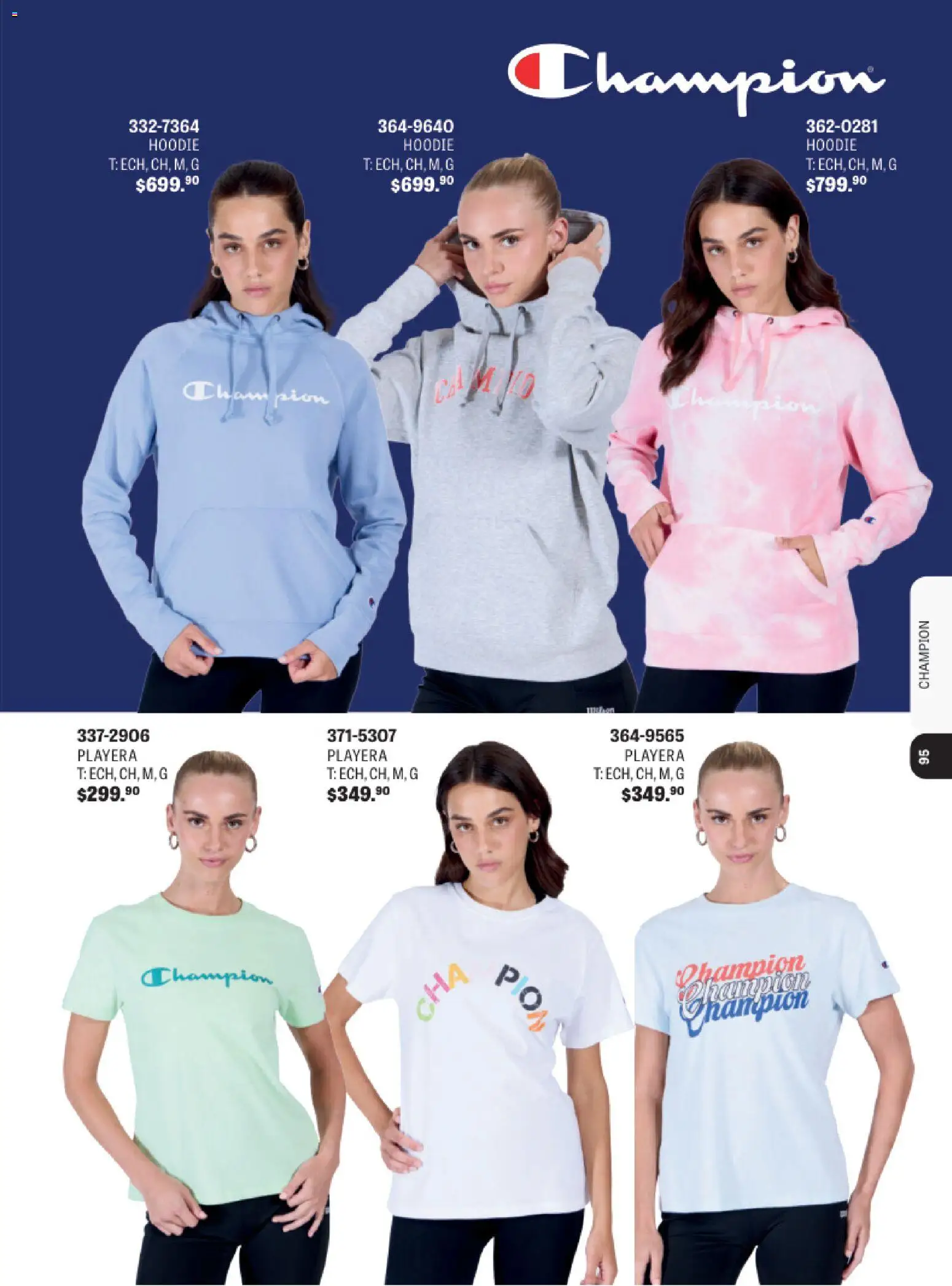 Nuevas ofertas de Andrea válidas en toda la República Mexicana desde el 31.10.2025. ¡Encuentra las mejores ofertas en Andrea catálogo Champion! | Página: 4 | Productos: Playera