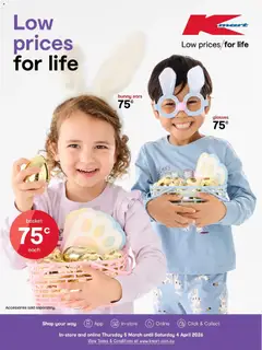 Preview of Kmart catalogue Easter - valid from 05.03.2026
