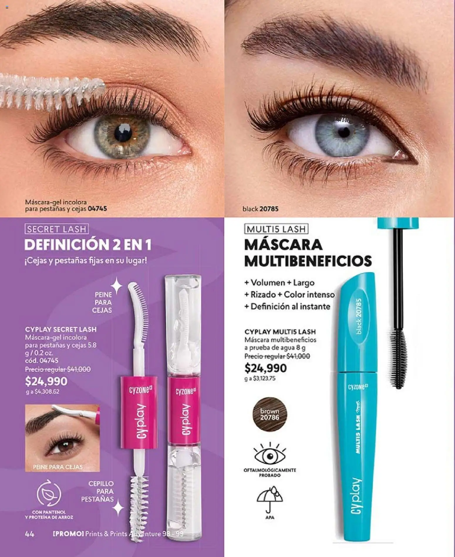 CyZone revista - valida desde el 01.02.2026 | Página: 44 | Productos: Agua, Arroz, Cepillo, Máscara